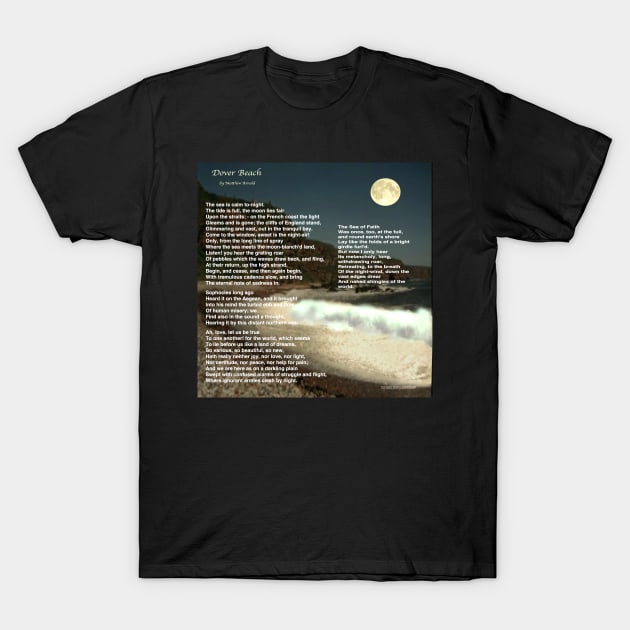 Dover Beach T-Shirt by KayeDreamsART